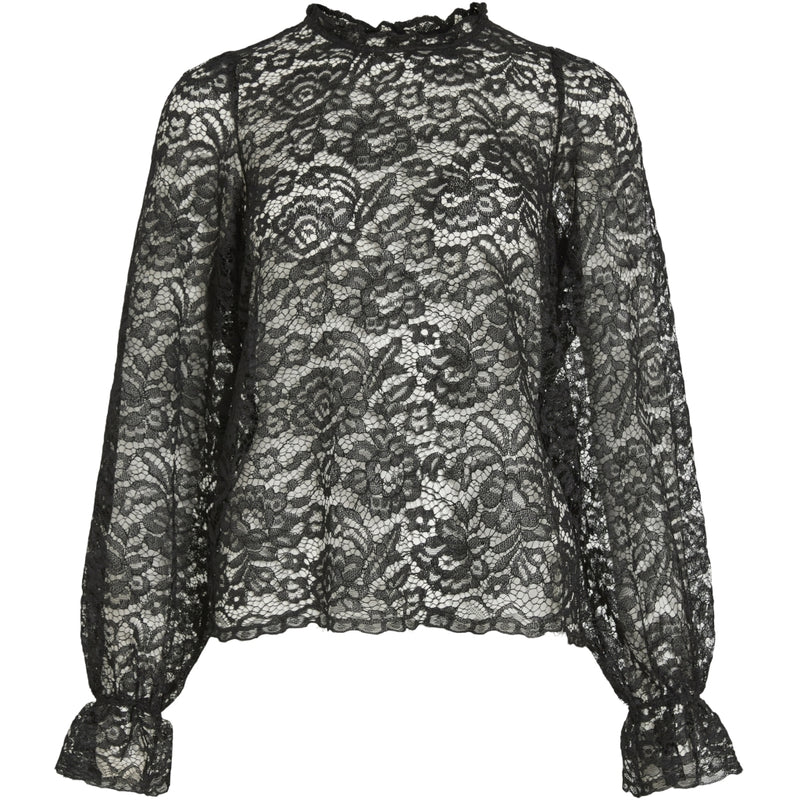 VILA VILA Dam Topp VIVera Top Black