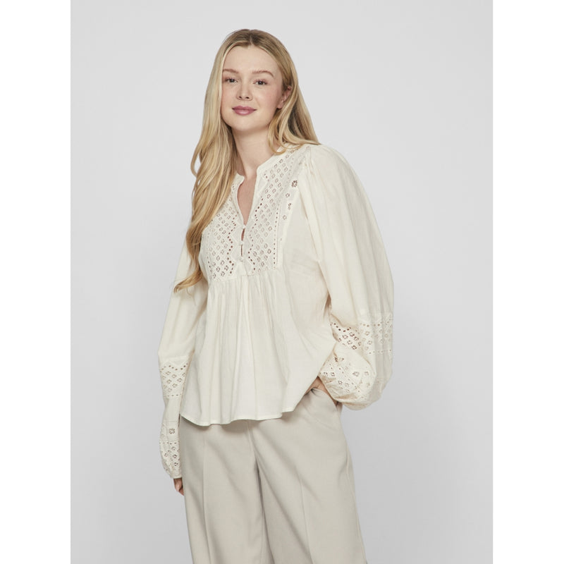 VILA VILA dam blus VIDULLI Blouse Birch