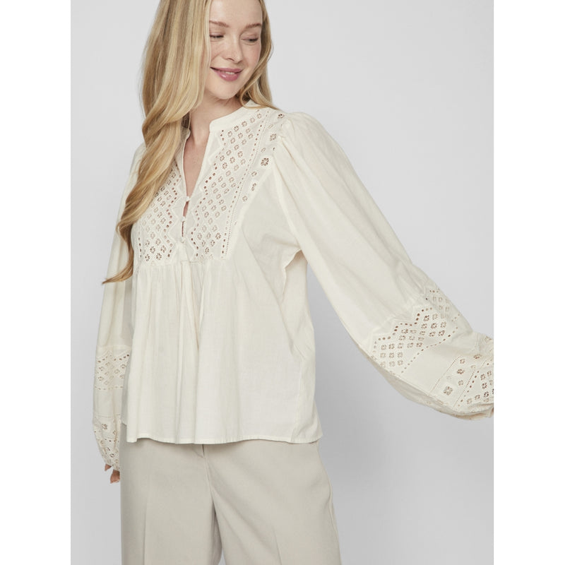 VILA VILA dam blus VIDULLI Blouse Birch