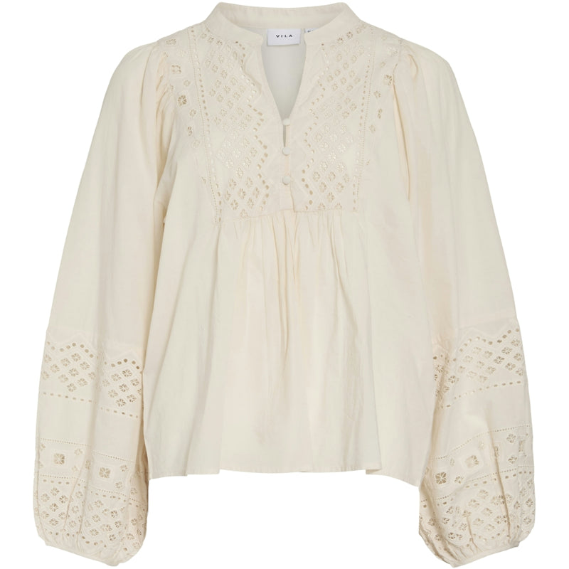 VILA VILA dam blus VIDULLI Blouse Birch