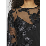 VILA VILA dam blus VISTELLE Blouse Black Beauty