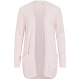 VILA VILA dam kofta VIRIL Cardigan Cherry Blossom LIGHT MELANGE