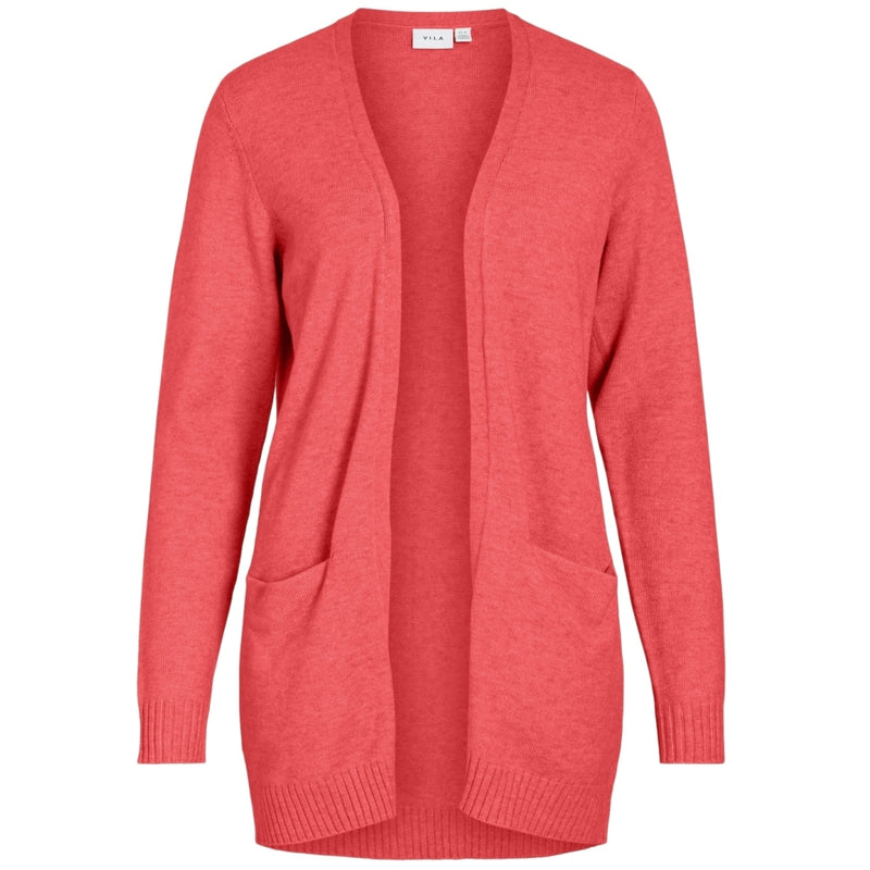 VILA VILA dam cardigan VIRIL Cardigan Dubarry DARK MELANGE