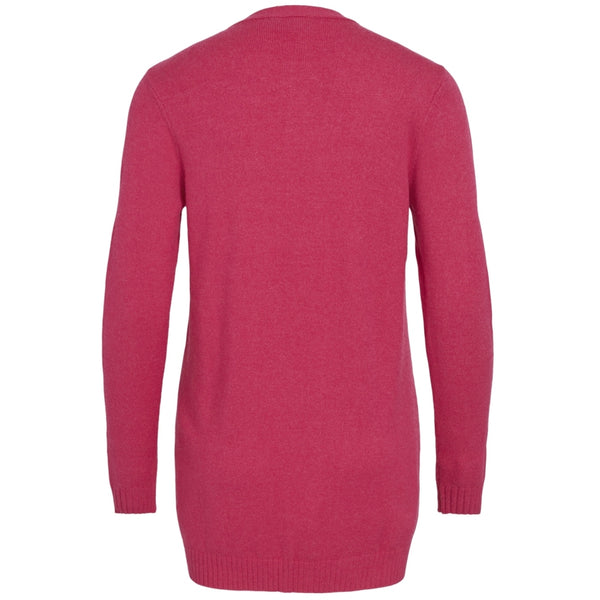 VILA VILA dam cardigan VIRIL Cardigan Jazzy DARK MELANGE