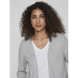 VILA VILA dam cardigan VIRIL Cardigan Light Grey Melange