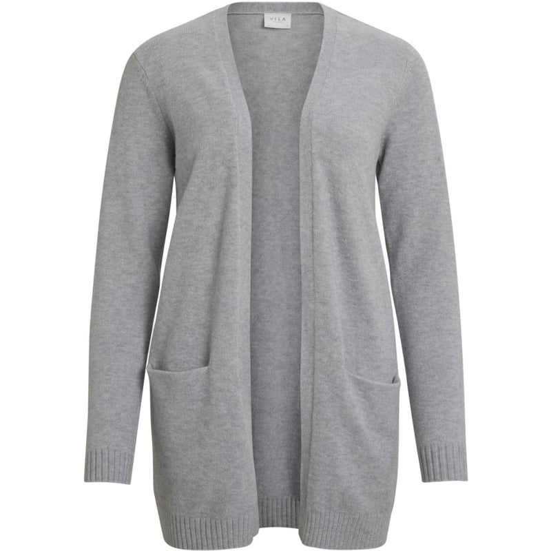 VILA VILA dam cardigan VIRIL Cardigan Light Grey Melange