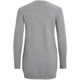 VILA VILA dam cardigan VIRIL Cardigan Medium grey melange