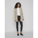 VILA VILA dam cardigan VIRIL Cardigan Natural MELANGE