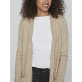 VILA VILA dam cardigan VIRIL Cardigan Natural MELANGE