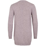 VILA VILA dam cardigan VIRIL Cardigan Toadstool Light Melange