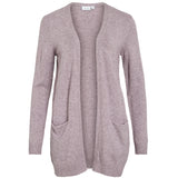 VILA VILA dam cardigan VIRIL Cardigan Toadstool Light Melange
