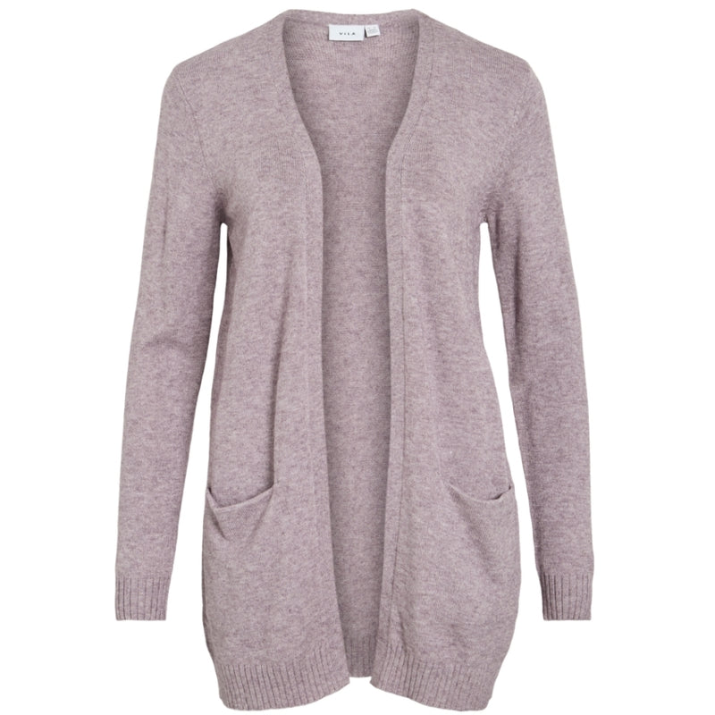 VILA VILA dam cardigan VIRIL Cardigan Toadstool Light Melange
