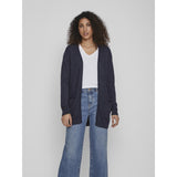 VILA VILA dam cardigan VIRIL Cardigan Total eclipse melange