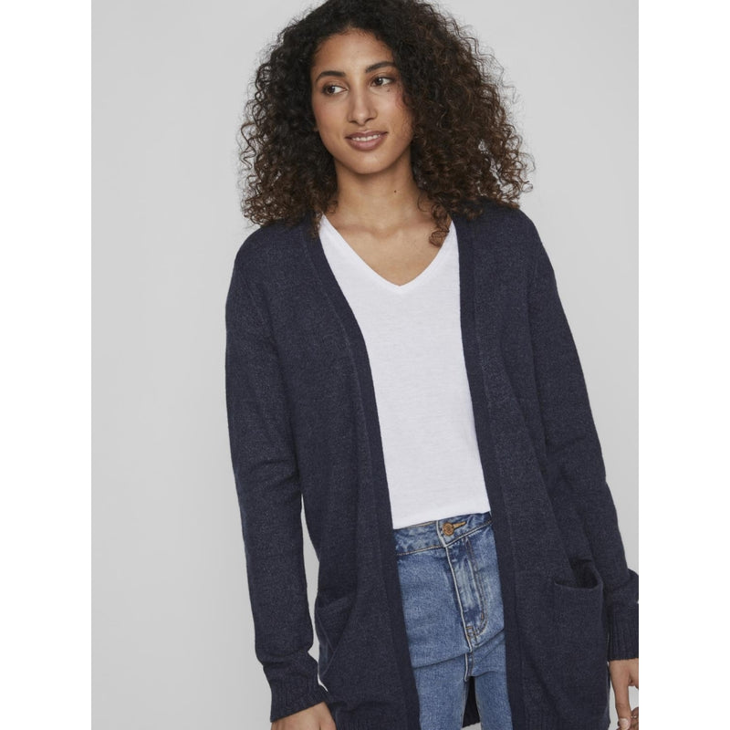 VILA VILA dam cardigan VIRIL Cardigan Total eclipse melange