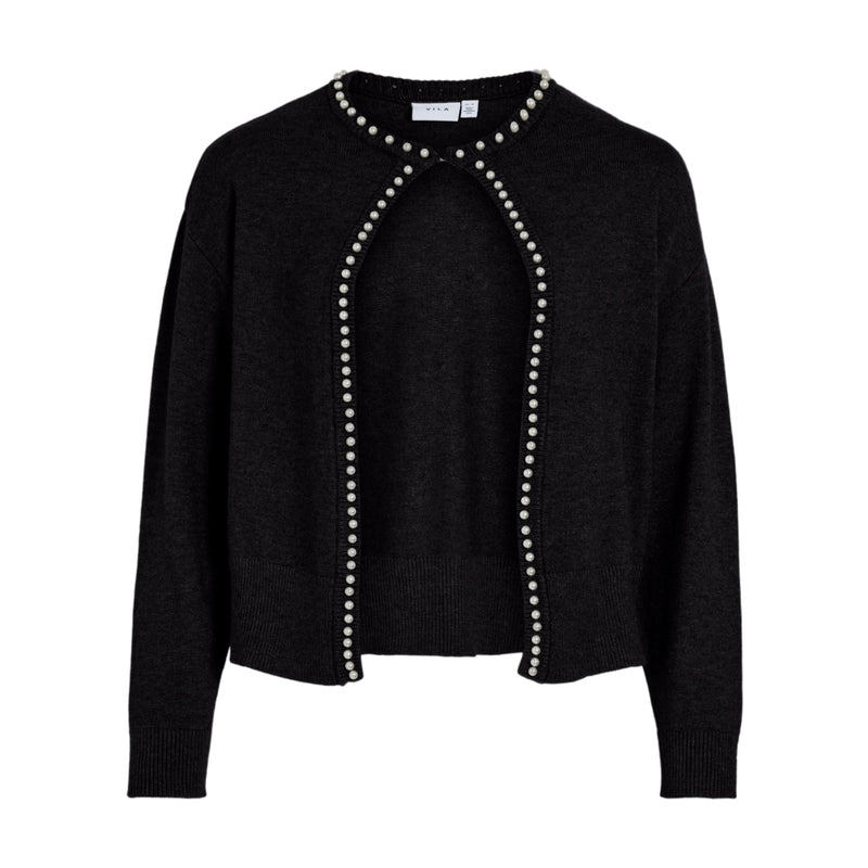 VILA VILA dam cardigan VIZAFINA Cardigan Black