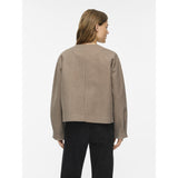 VILA VILA dam jacka VILALLY Jacket Dark Natural Melange