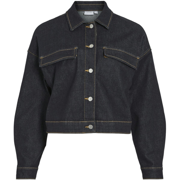 VILA VILA dam jacka VIMENSINA Jacket Dark Blue Denim