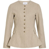 VILA VILA dam jacka VIZIKKA Jacket Natural MELANGE
