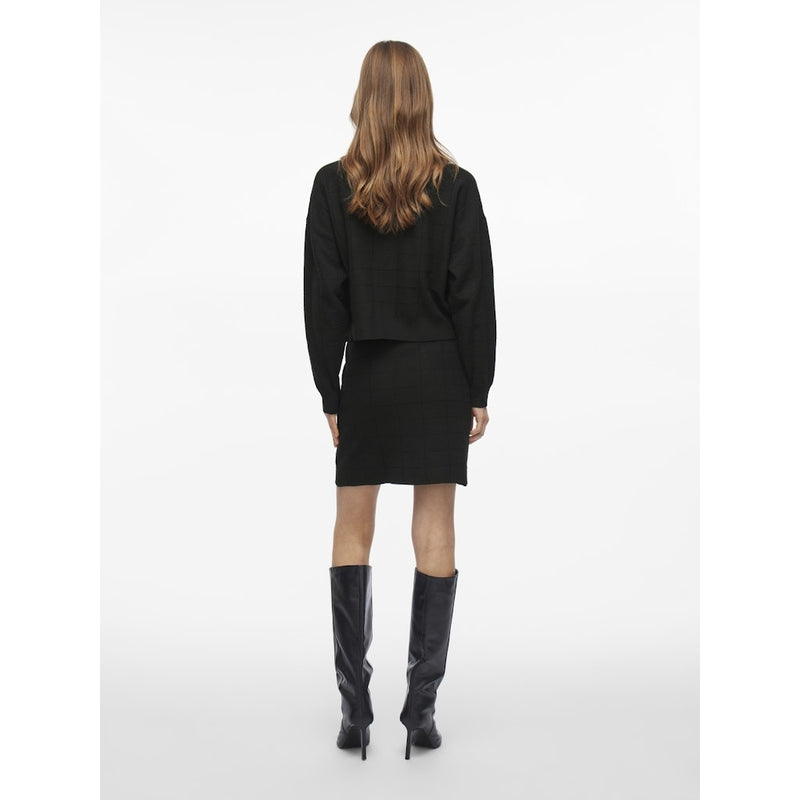 VILA VILA dam kjol VIJULISA Skirt Black Beauty