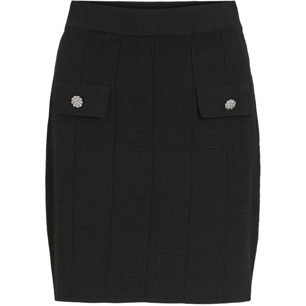 VILA VILA dam kjol VIJULISA Skirt Black Beauty