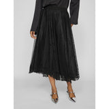 VILA VILA dam kjol VIKARRY Skirt Black