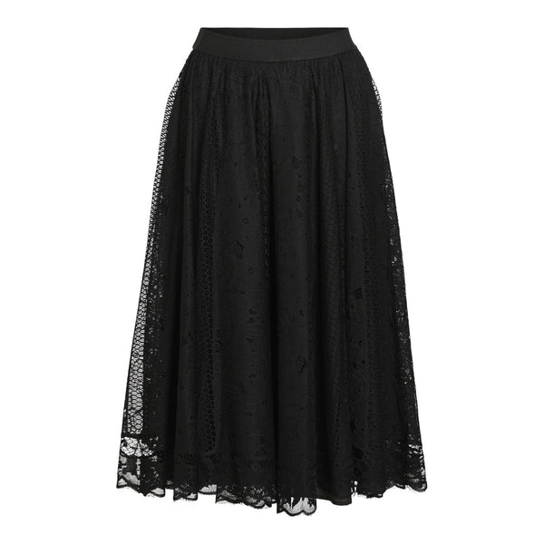 VILA VILA dam kjol VIKARRY Skirt Black