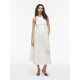 VILA VILA dam kjol VILAYKI Shirt Snow white