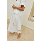VILA VILA dam kjol VILAYKI Shirt Snow white