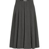 VILA VILA dam kjol VIRAGNA Skirt Dark Grey