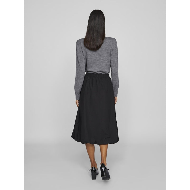 VILA VILA dam kjol VISEMA Skirt Black