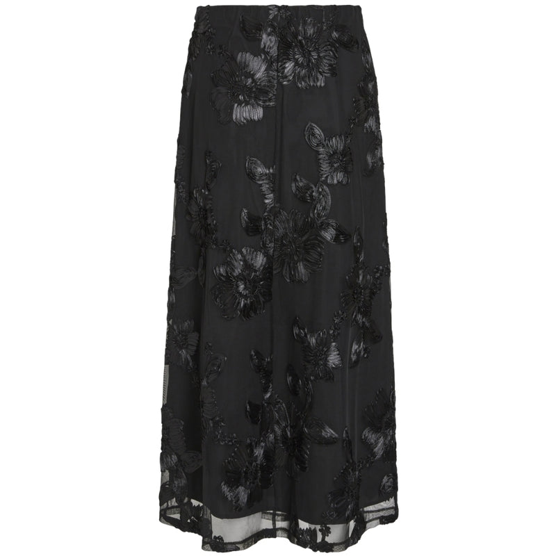 VILA VILA dam kjol VISTELLE Restudsalg Black Beauty