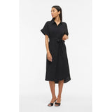 VILA VILA dam klänning VIHULA Dress Black Beauty