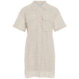 VILA VILA dam klänning VIMERINDA Dress Birch