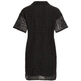 VILA VILA dam klänning VIMERINDA Dress Black Beauty