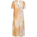 VILA VILA dam klänning VIOLGI Dress Cadmium Orange Jisa