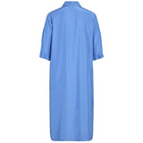 VILA VILA dam klänning VIOXANA Dress Bijou Blue