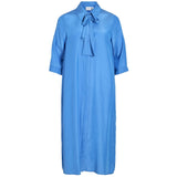 VILA VILA dam klänning VIOXANA Dress Bijou Blue