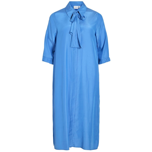 VILA VILA dam klänning VIOXANA Dress Bijou Blue