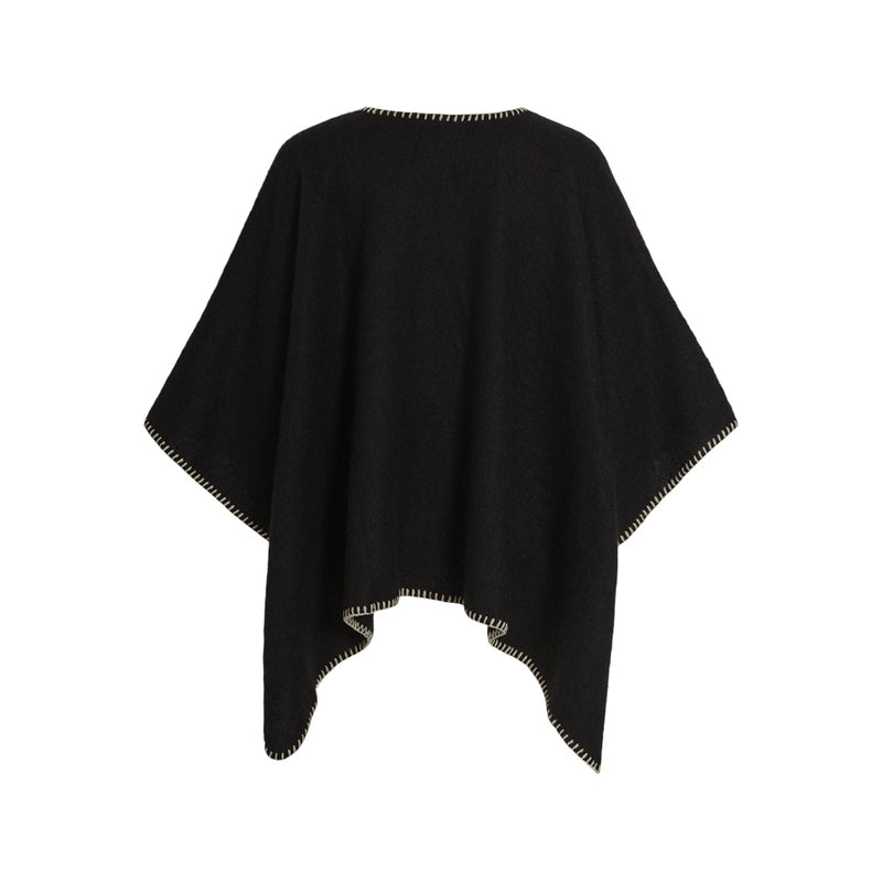VILA VILA dam poncho VISANTEL Poncho Black