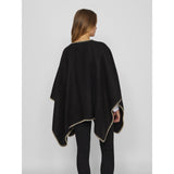 VILA VILA dam poncho VISANTEL Poncho Black