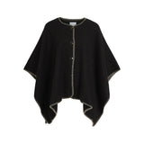 VILA VILA dam poncho VISANTEL Poncho Black