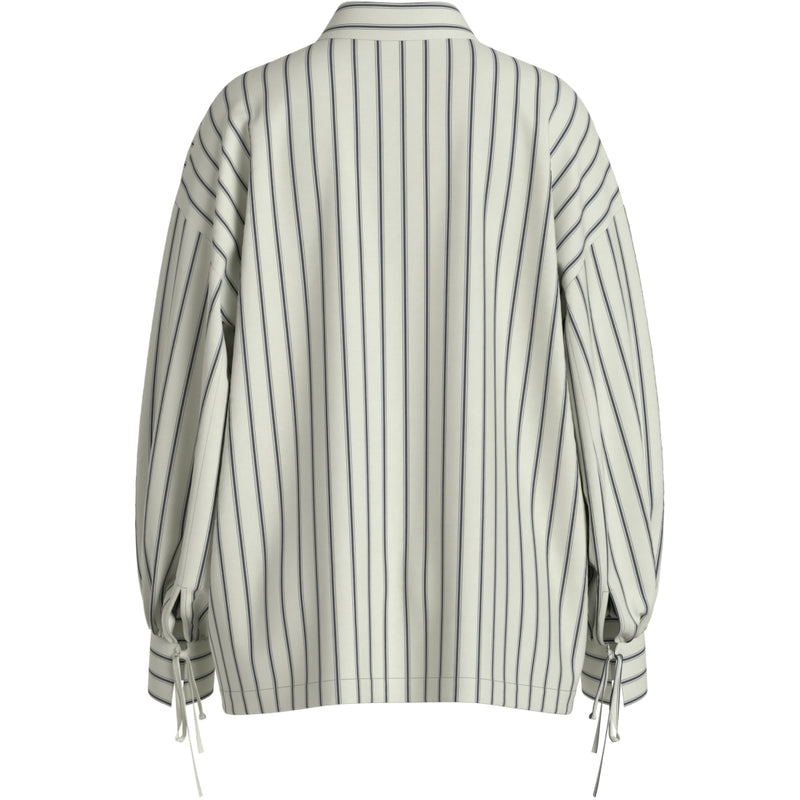 VILA VILA dam skjorta VIBELFIE Shirt Birch Navy Blazer