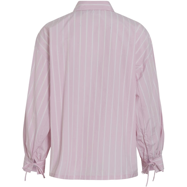 VILA VILA dam skjorta VIBELFIE Shirt Winsome Orchid Birch