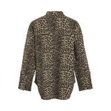 VILA VILA dam skjorta VICHIA Shirt Birch LEOPARD