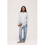 VILA VILA dam skjorta VIDARMA Shirt Kentucky blue