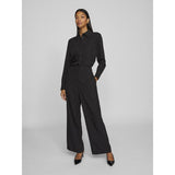 VILA VILA dam skjorta VISIMILETTA Restudsalg Black Beauty