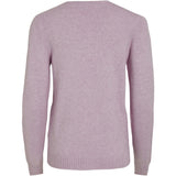 VILA VILA dam stickad tröja VIRIL Knit Winsome Orchid MELANGE