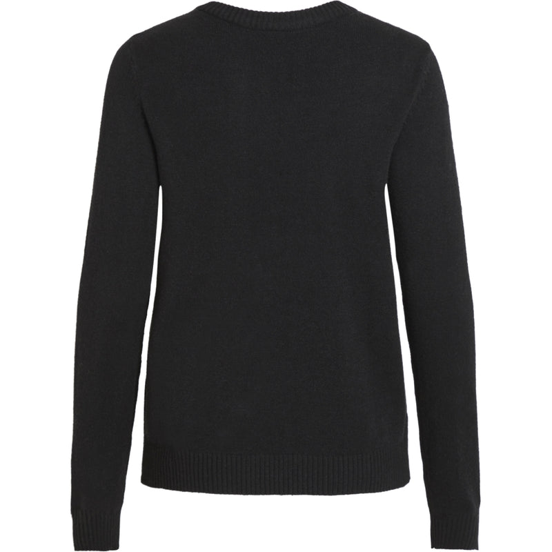VILA VILA dam stickad tröja VIRIL Knit Black