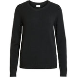 VILA VILA dam stickad tröja VIRIL Knit Black