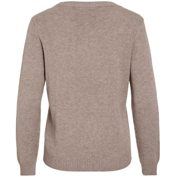 VILA VILA dam stickad tröja VIRIL Knit Falcon Melange